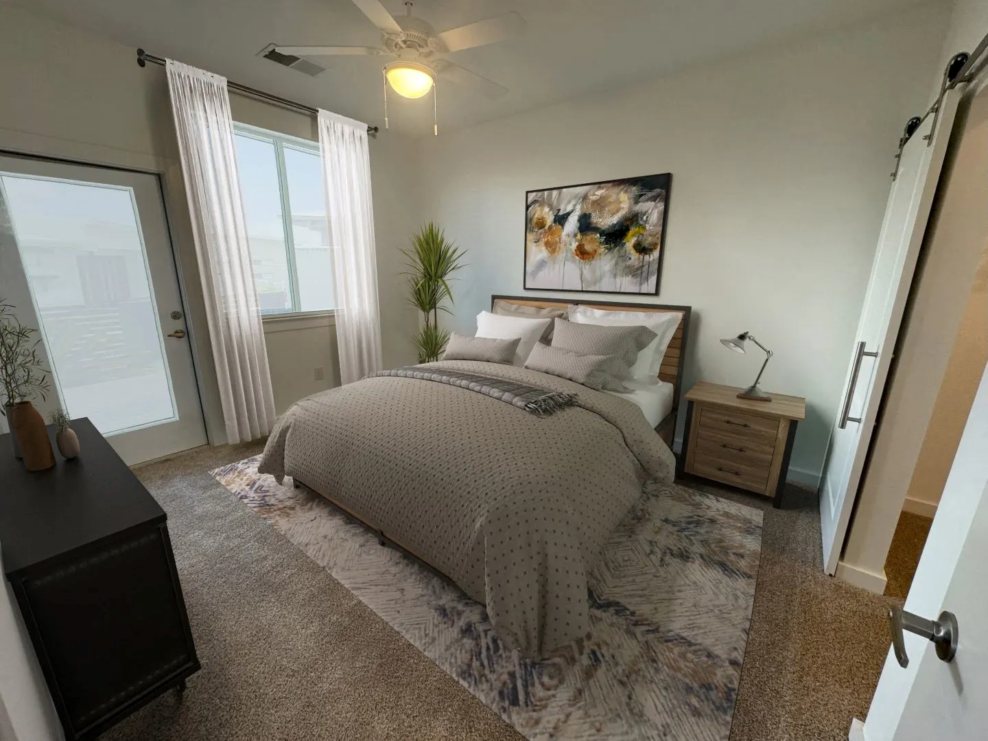 interior view at The Alston Apartments located in Greenville, SC