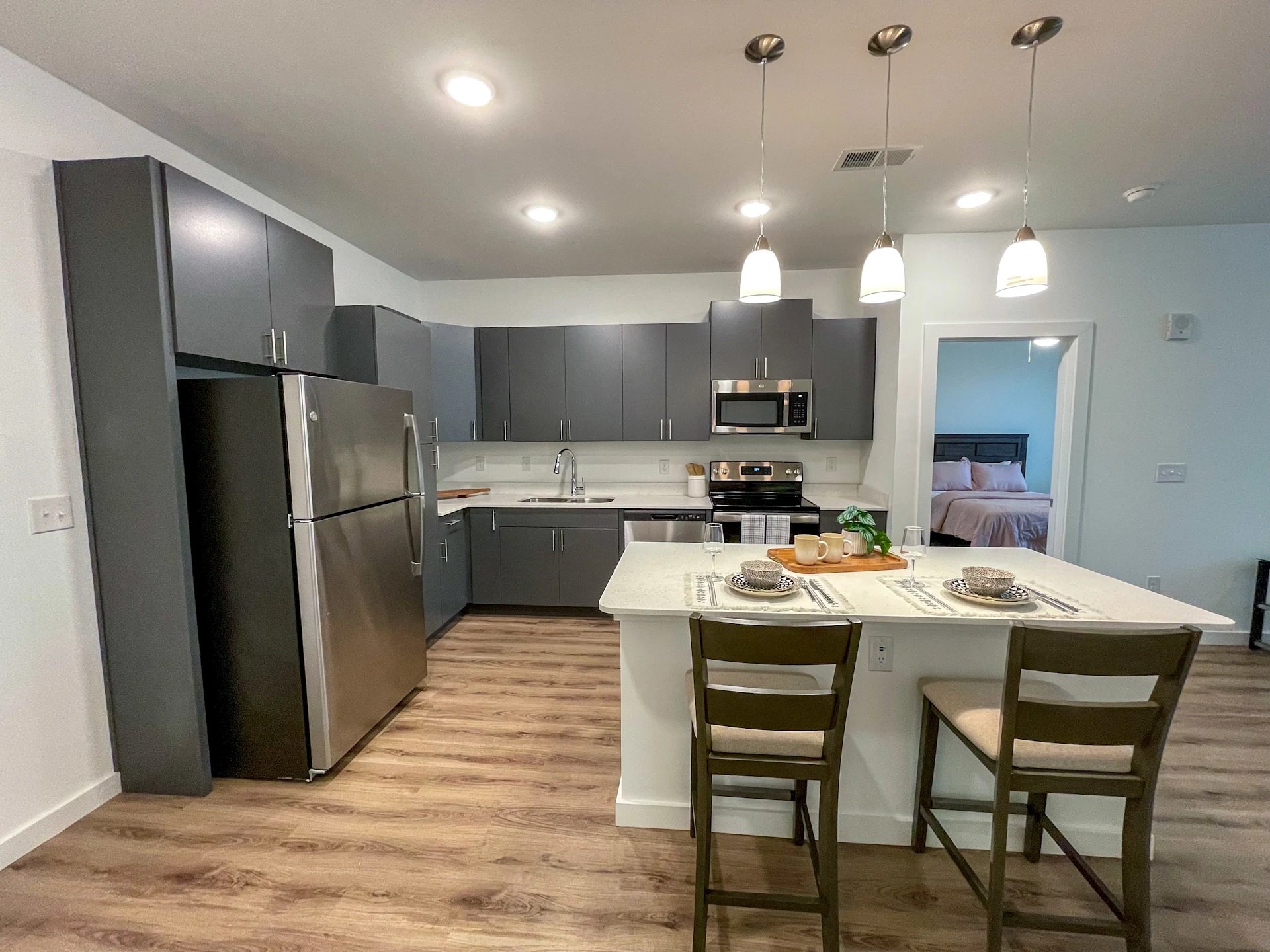interior view at The Alston Apartments located in Greenville, SC